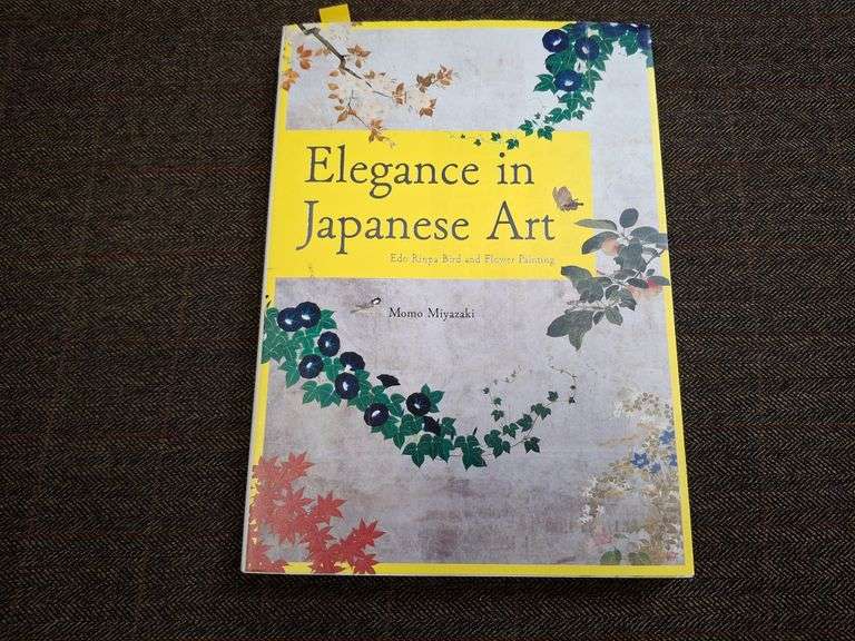 Elegance in Japanese Art: Edo Rinpa Bird and Flower Painting, ©2018, Miyazaki, Momo, PIE Int’l, Inc.