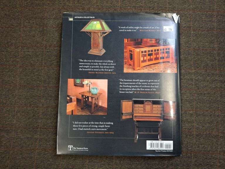 Arts and Crafts Furniture: From Classic to Contemporary, ©2003, Rodel, Kevin P. and Jonathan Bizen