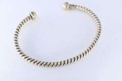 925 SILVER BRACELET, 12.60GR, 2-5/8"W
