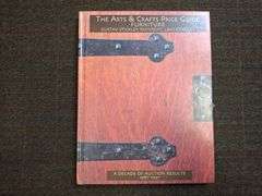 The Arts & Crafts Price Guide: Furniture, Gustav Stickley, L & JG Stickley, Charles, Treadway, Don