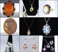 SPRING JEWELRY AUCTION-GOLD-SILVER-GEMS-CAMEOS