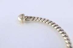 925 SILVER BRACELET, 12.60GR, 2-5/8"W