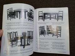 The Arts & Crafts Price Guide: Furniture, Gustav Stickley, L & JG Stickley, Charles, Treadway, Don