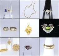 SPRING JEWELRY AUCTION-GOLD-SILVER-GEMS-CAMEOS