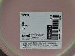 SET OF 3 GRADVIS PINK CERAMIC PLANT POTS, RIBBED SIDES, 5" X 5.75"