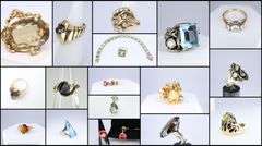 SPRING JEWELRY AUCTION-GOLD-SILVER-GEMS-CAMEOS