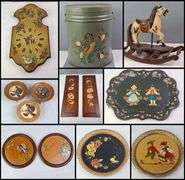 OPEN NOW! VINTAGE FOLK ART TOLEWARE & ROSEMALING AUCTION (More Lots Being Added)