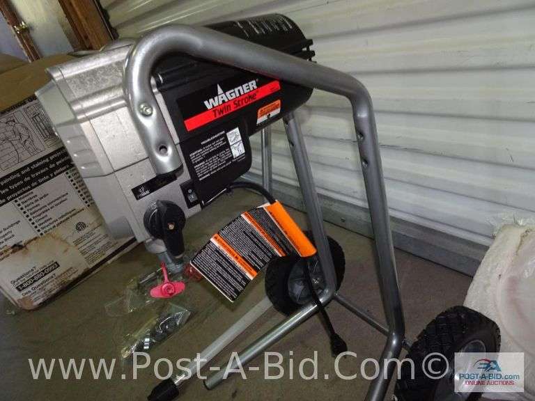 Wagner Twin Stroke Piston Pump Paint Sprayer - Elsenpeter