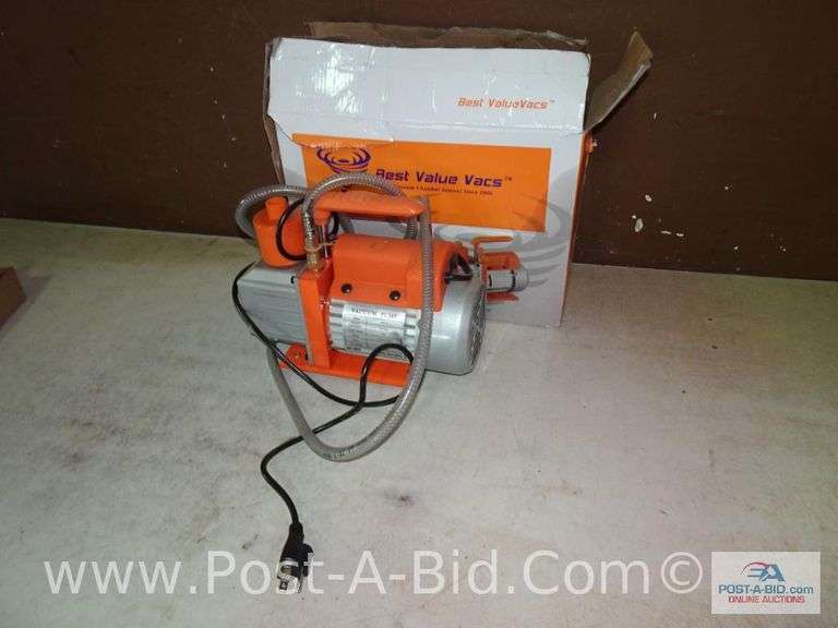 Best Value Vacs RS 1 Vacuum P Elsenpeter Auctions Real Estate Inc Best Value Vacs Rs 1 Vacuum P Elsenpeter Auctions Real Estate Inc