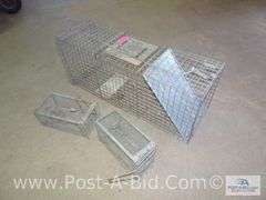 Large Live Trap 32" L x 10" W - Elsenpeter Auctions & Real Estate, Inc ...