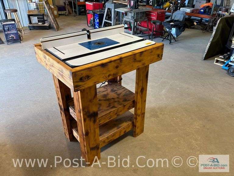 Rockler Router Table In Stand, With Sears Router M - Elsenpeter ...