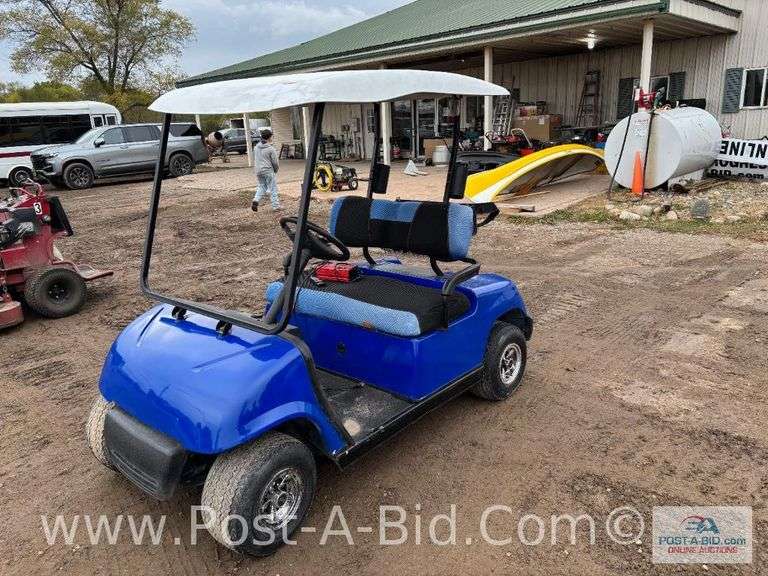 Electric Golf Cart, 48 Volt, Owner Stated, "Had Batteries Tested And Are Go