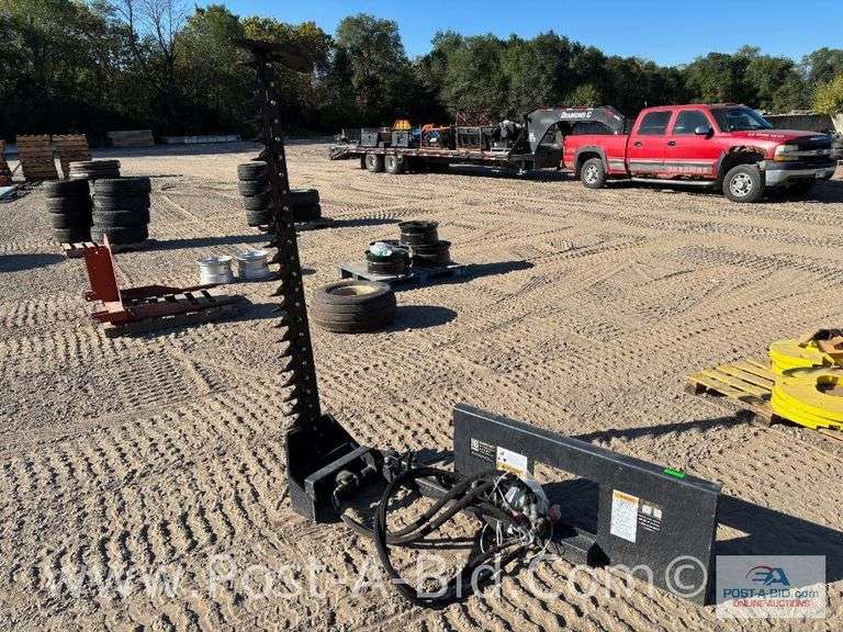 Wolverine 7' Sickle Mower, With Quick Tach Plate, Owner Stated, "Used Twice