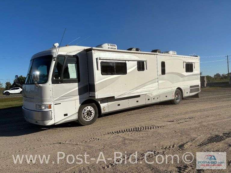 1999 Fleetwood American Dream 40 Diesel Pusher Motorhome, With Slideout, Cu
