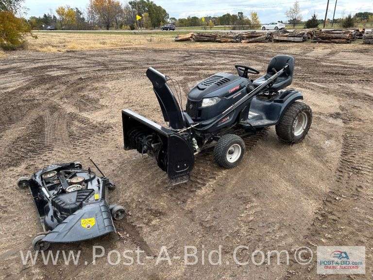 2017 Troy Bilt Super Bronco Hydrostatic Riding Lawn Mower With 50" Deck, Sn