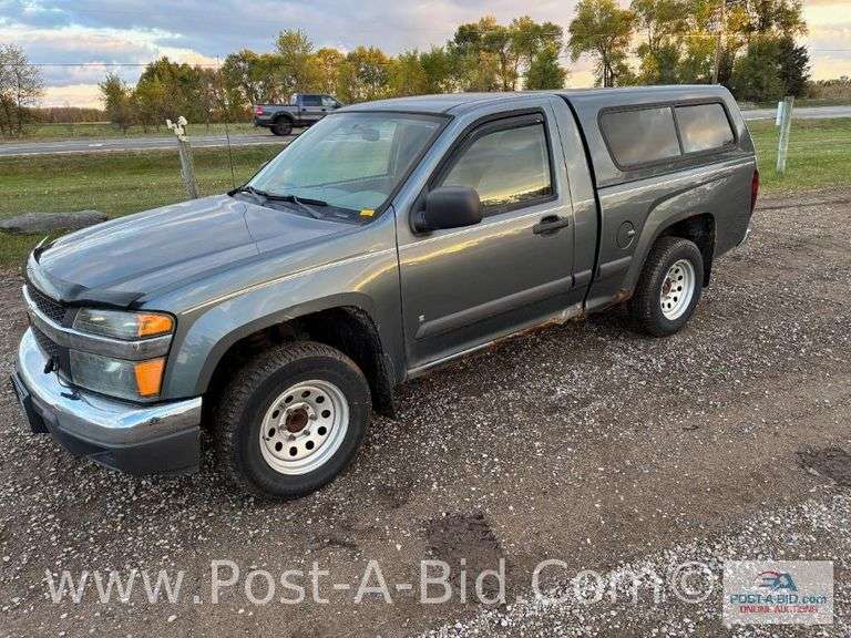 2006 Chevrolet Colorado 4 x 2 Truck, With 2.8 L Motor, 133,915 Miles, 5 Spe