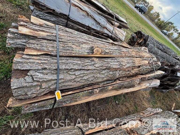 Bundle Of Oak Slab Wood, Owner Stated Seasoned For 1 Year- Great For Wood Stoves/Boilers.