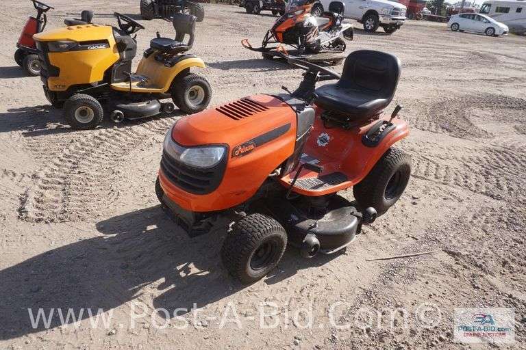 Ariens 19 HP Hydrostatic Riding Lawn Mower With 42" Deck, Owner Stated, "Tu