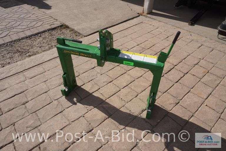 John Deere Imatch 3 Point Quick Attach.