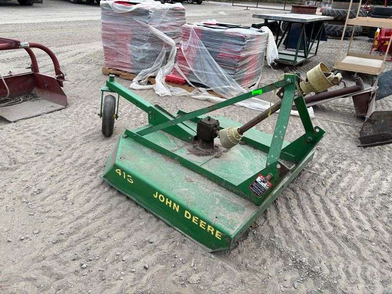 John Deere 4' 3 Point Brush Cutter.