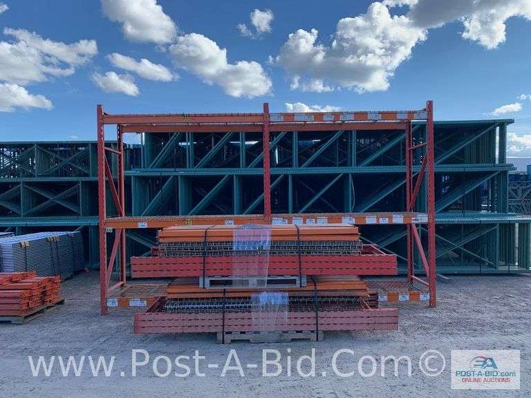 Sat Racking Detail Sturdibuilt Pallet Racking: 2-10' x 36