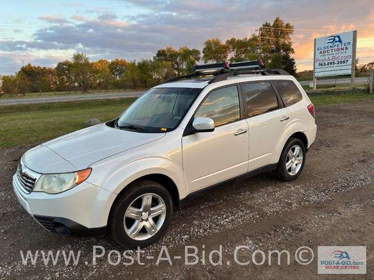 2010 Subaru Forester LL With 121, 025 Miles, 2.5L Motor, Auto, PW, PL, PM,
