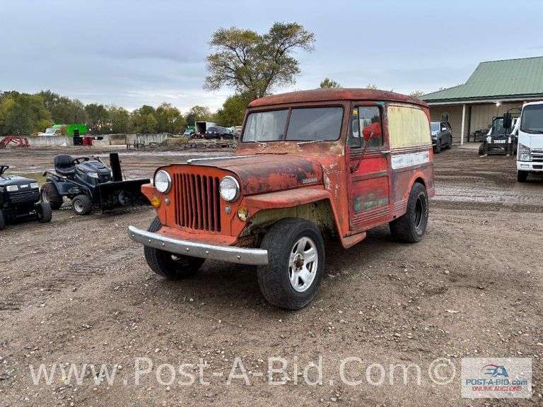 1948 Willys Jeep Delivery Vehicle No Motor, No Tranny, No Key, VIN# 64288,