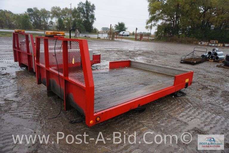 8'x11' Flatbed Off Of F350 Dually Truck.