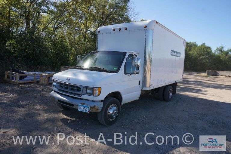 1997 Ford E450 Dually Box Truck With 167, 242 Miles, 7.3 L V8 Powerstroke