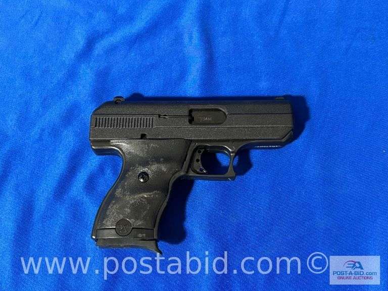 Hi Point C9- 9mm Luger Semi Auto Hand Gun With Magazine, Hardsided Case, SN
