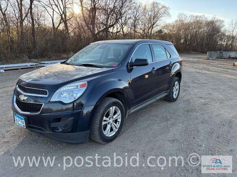 2015 Chevy Equinox With 206, 693 Miles, 2.4 L Motor, PW, PL, PM, AM/FM/CD Player,Check Engine Light