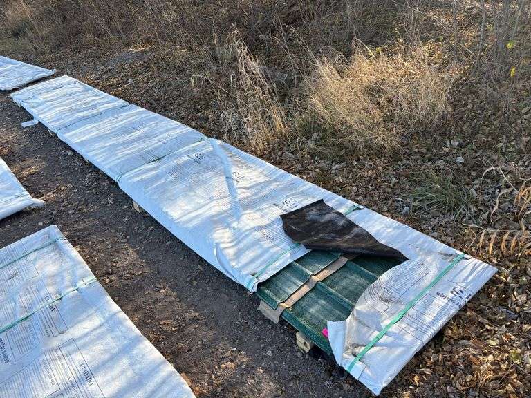 Classic Rib 36 29 Ga GR80 Colorfit 40 Forest Green Sheet Metal, Approx. 3 P