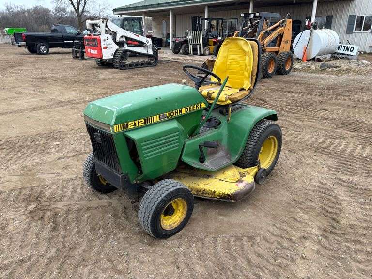 John Deere 212 Riding Lawn Mower, Owner Stated, "Used Last Season- Needs A