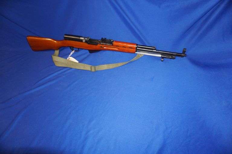 SKS 7.62 x 39 Rifle With Sling, S/N 24004261.