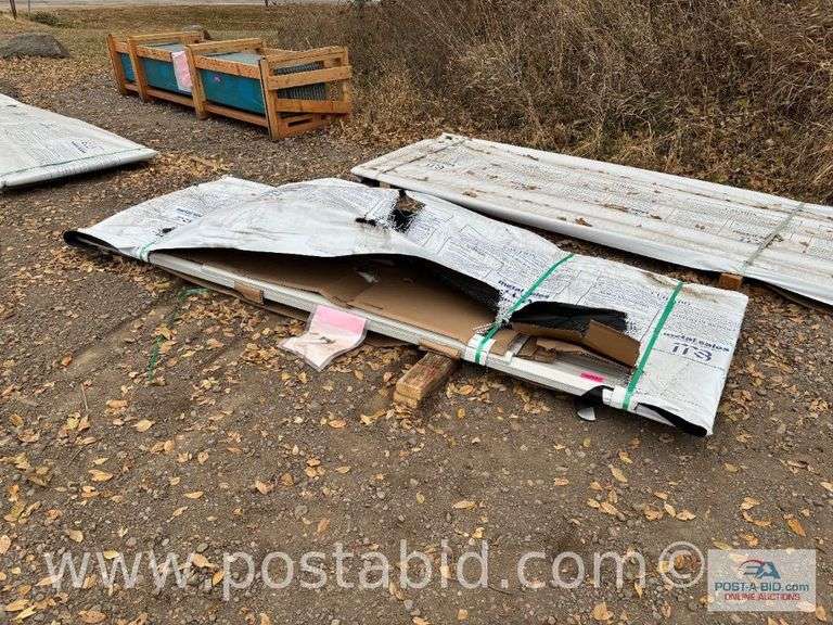 Sheet Metal, Approx. 36 Pieces At 9' 2" Long, 14 At 4'6" Long, 4 At 3' Long