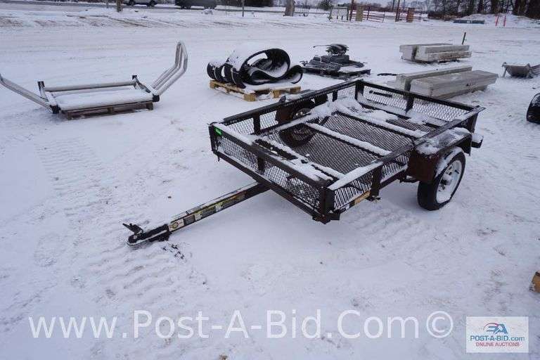 4' x 6' Utility Trailer, No Registration Has Never Been Registered, Owner S