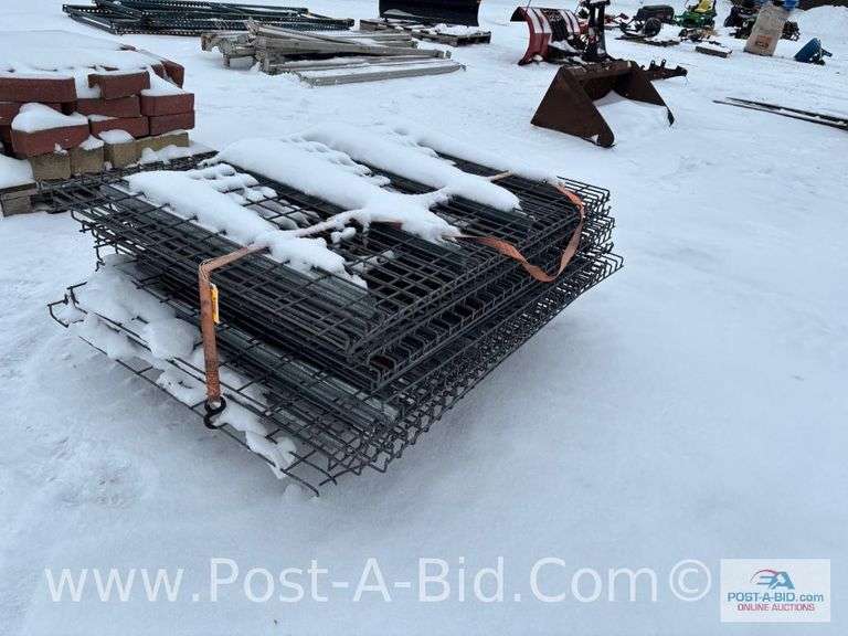Mesh Racks For Pallet Racking, Approx. 20 Panels, Approx. 36".