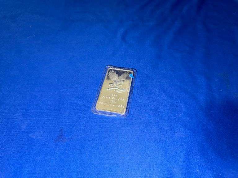 10 oz. .999 Fine Silver Bar Ten Troy Ounces.