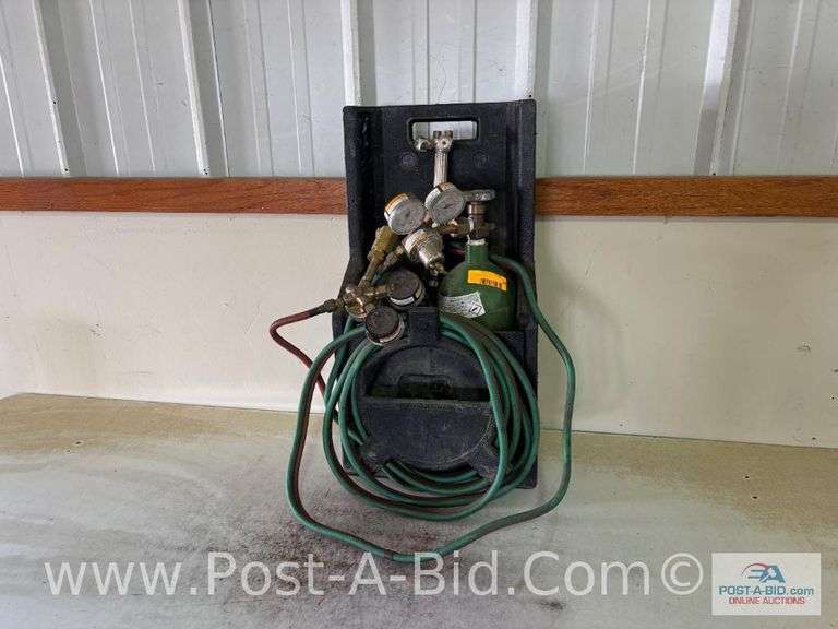 Cutting Torch With Tanks.