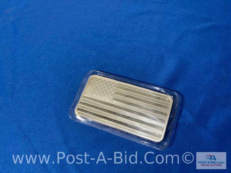 10 oz. .999 Fine Silver Bar.