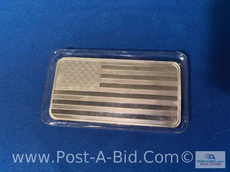 10 oz. .999 Fine Silver Bar.