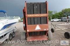New Holland 650 Round Baler, Owner Stated, "Used Last Year."