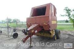 New Holland 650 Round Baler, Owner Stated, "Used Last Year."