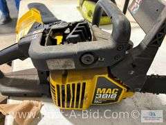 McCullan 16" And Poulan 16" Saws For Parts.