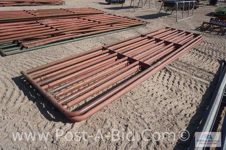 3-Approx. 16' x 50" Tall Gates.
