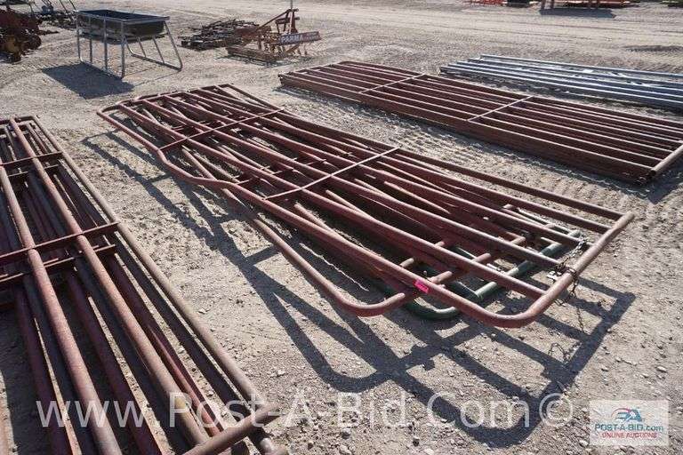 3-Approx. 16' x 50" Tall Gates.