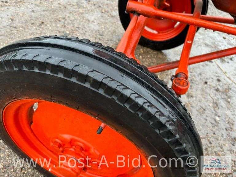 Restored Allis Chalmers B Tractor With Crank Start, PTO. Runs And Drives.