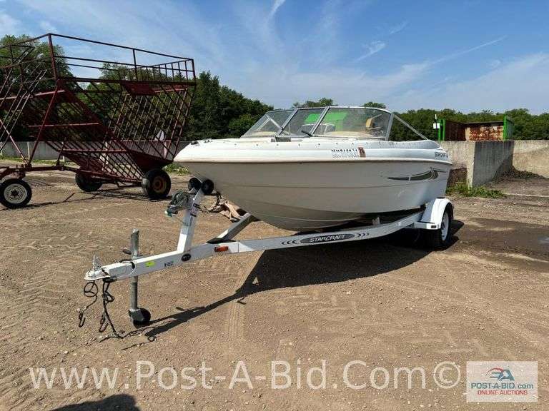 2000 Starcraft Fish And Ski Boat With Mercury 3.0 Motor, Own