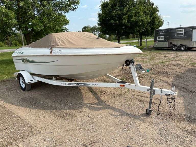 2000 Starcraft Fish And Ski Boat With Mercury 3.0 Motor, Own