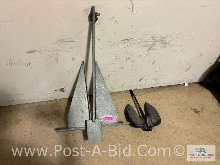 2-Large Boat Anchors.